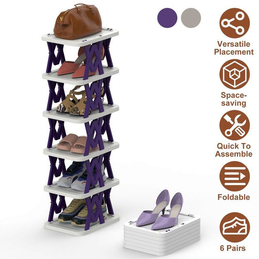 X-Shaped Shoe Rack – Maximize Storage and Keep Shoes Tidy