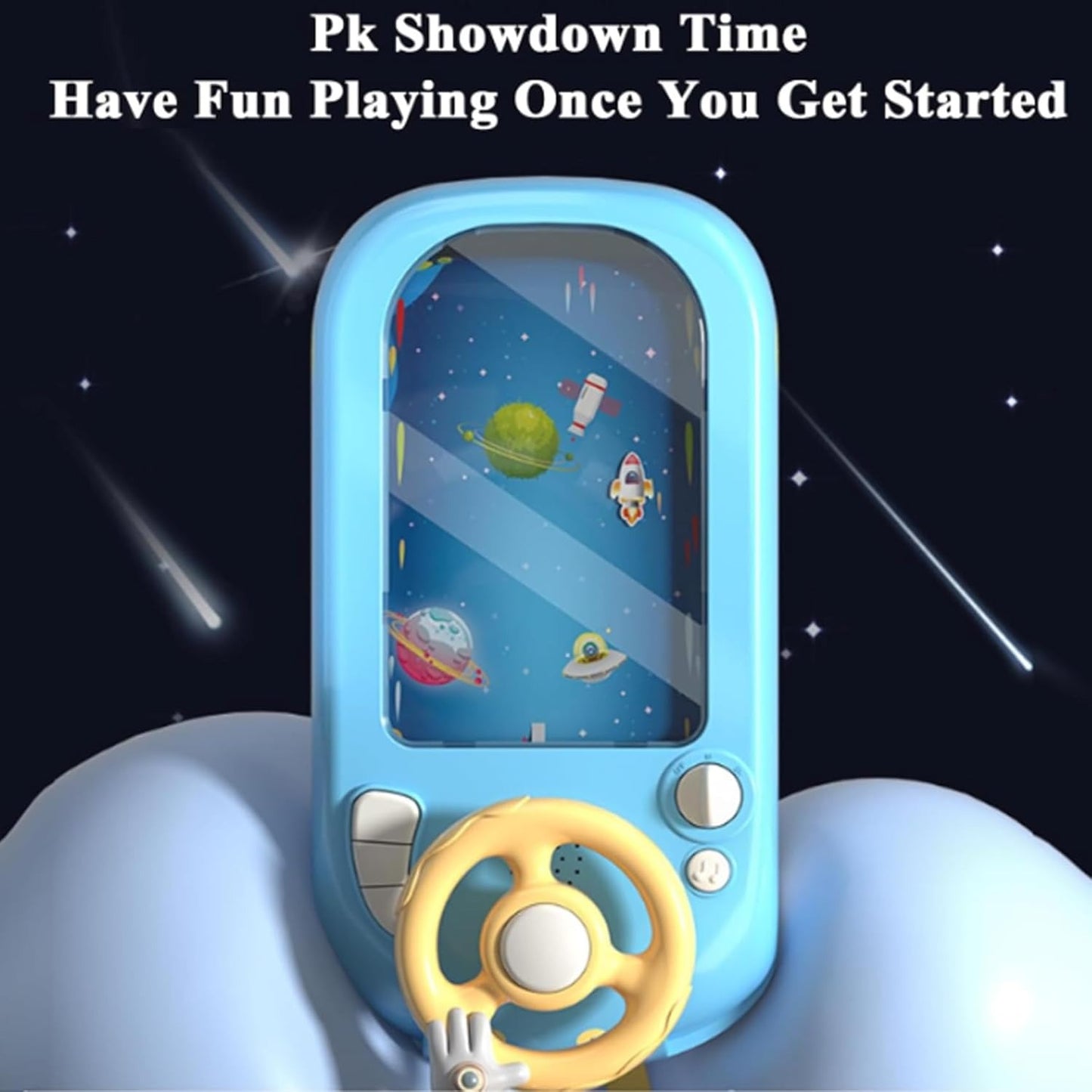 Kids Steering Wheel Toy – Interactive Travel Playset | USB Powered, Durable & Fun Learning Game