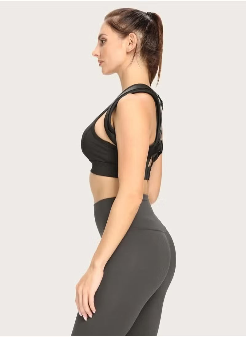 Adjustable Posture Corrector for Back & Shoulder Support – Unisex Pain Relief Brace
