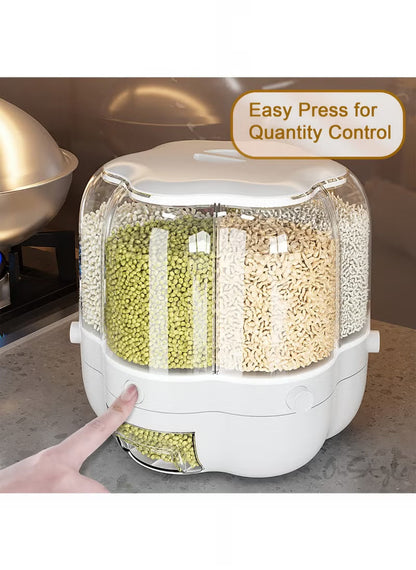 360 Degree Rotating Cereal Dispenser