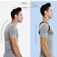 Adjustable Posture Corrector for Back & Shoulder Support – Unisex Pain Relief Brace