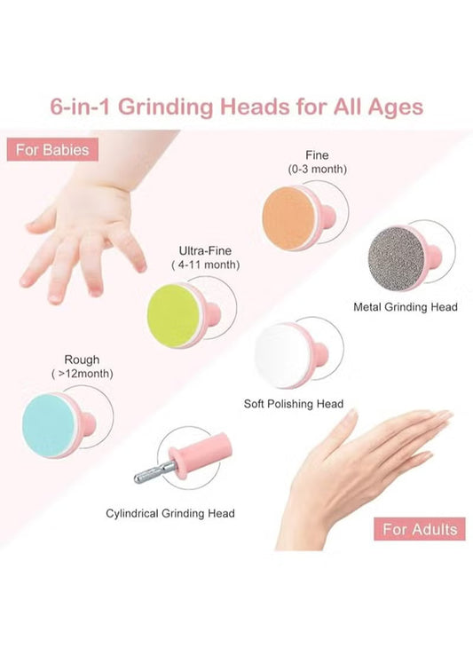 Baby Electric Nail Trimmer Set