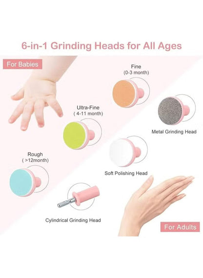 Baby Electric Nail Trimmer Set