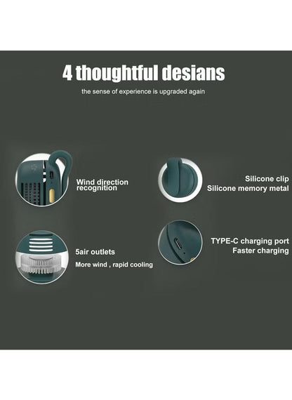 Silent Mini Bladeless Electric Fan