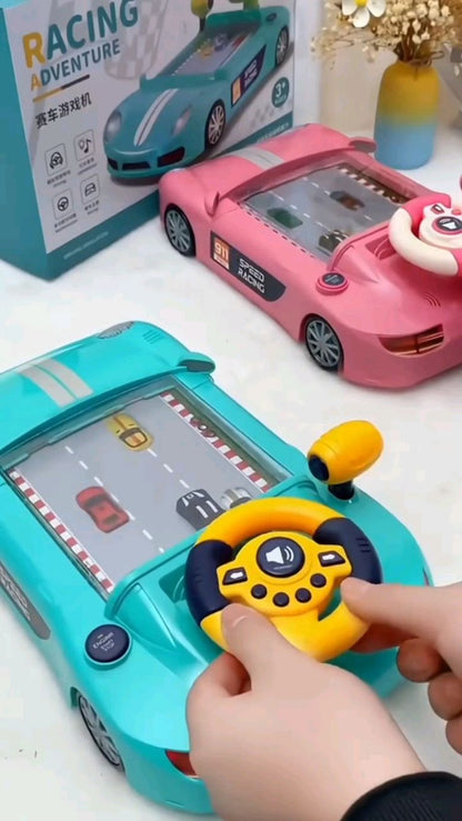 Kids Steering Wheel Toy – Interactive Travel Playset | USB Powered, Durable & Fun Learning Game
