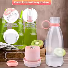 Primoplus Rechargeable Portable Blender – USB Juicer for Smoothies, Shakes & Fresh Juice