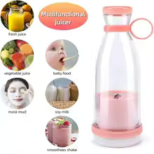 Primoplus Rechargeable Portable Blender – USB Juicer for Smoothies, Shakes & Fresh Juice