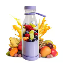 Primoplus Rechargeable Portable Blender – USB Juicer for Smoothies, Shakes & Fresh Juice