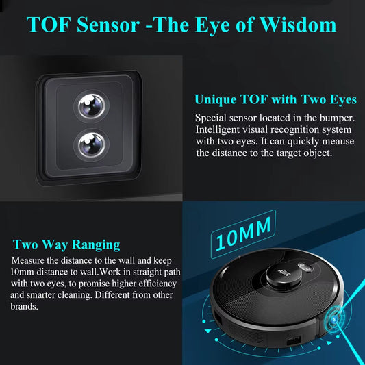 X8 Robot Vacuum Cleaner ,Laser System